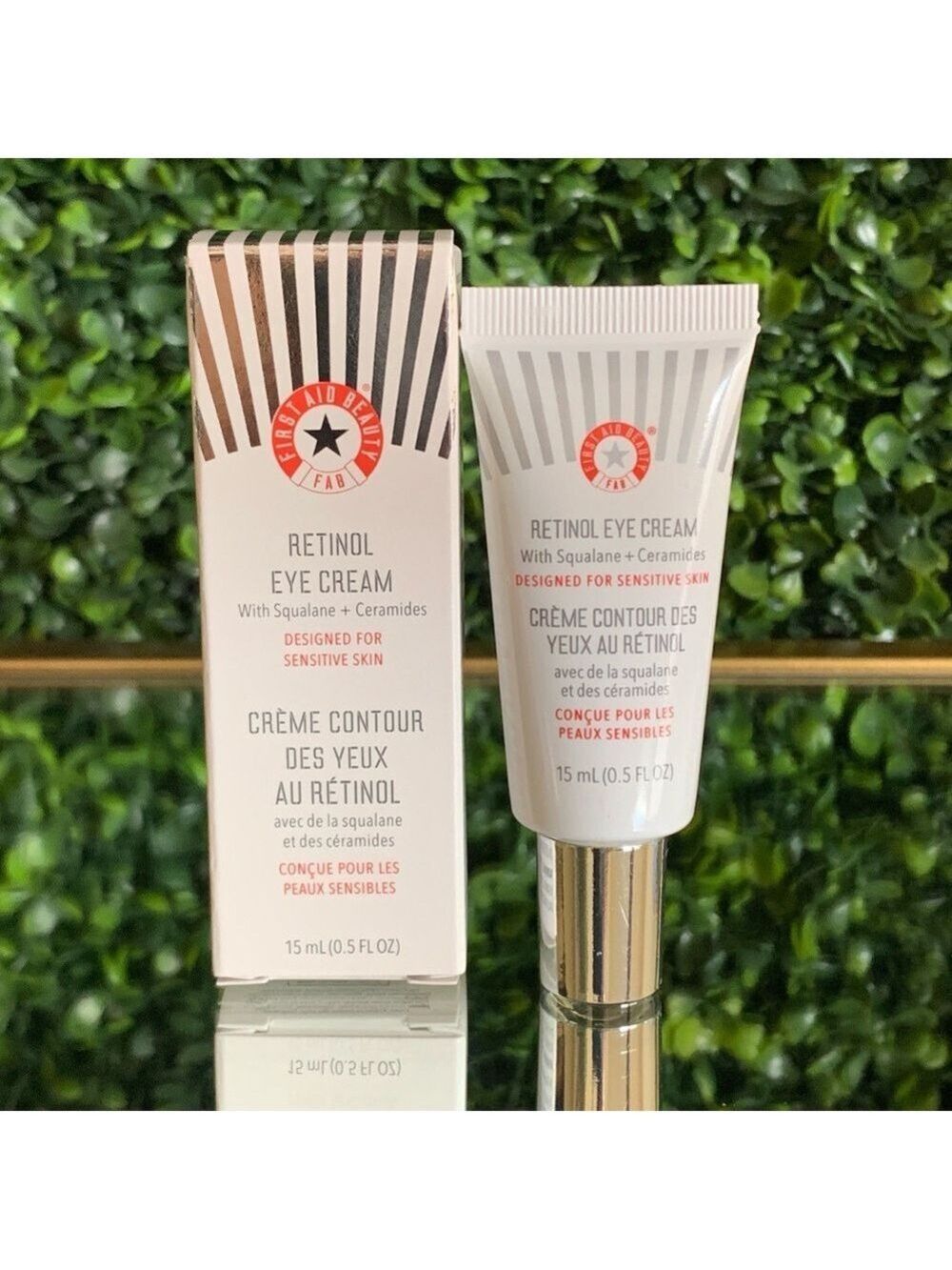 First Aid Beauty Retinol Eye Cream with Squalane + Ceramides | NEW | FAB | BNIB